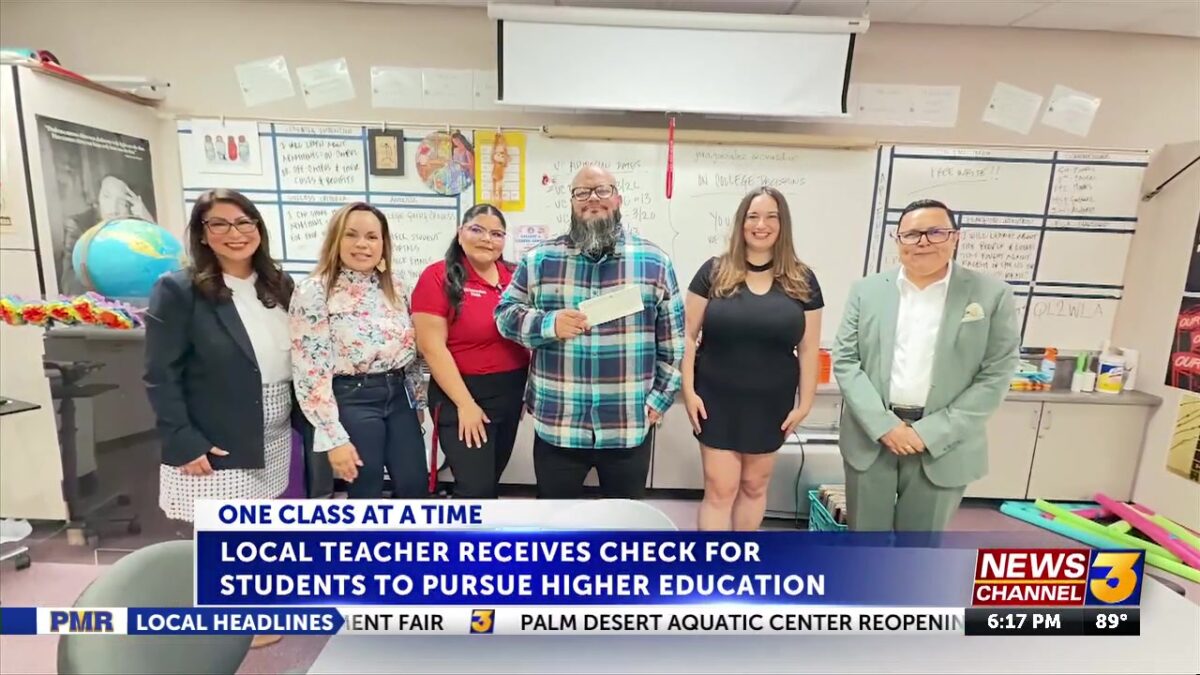 One Class at a Time recognition highlights the influence of Puente Program at DMHS