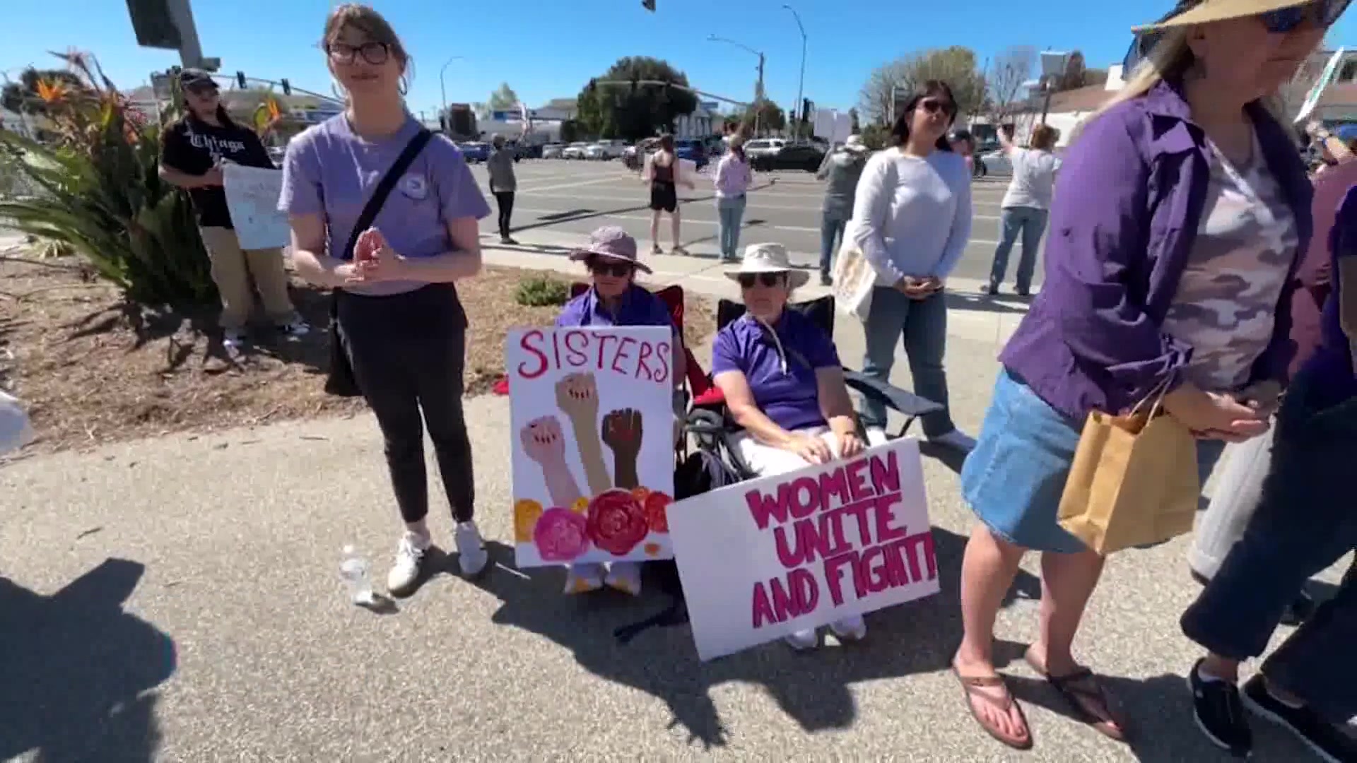 Women Celebrate International Women’s Day with rally in Ventura