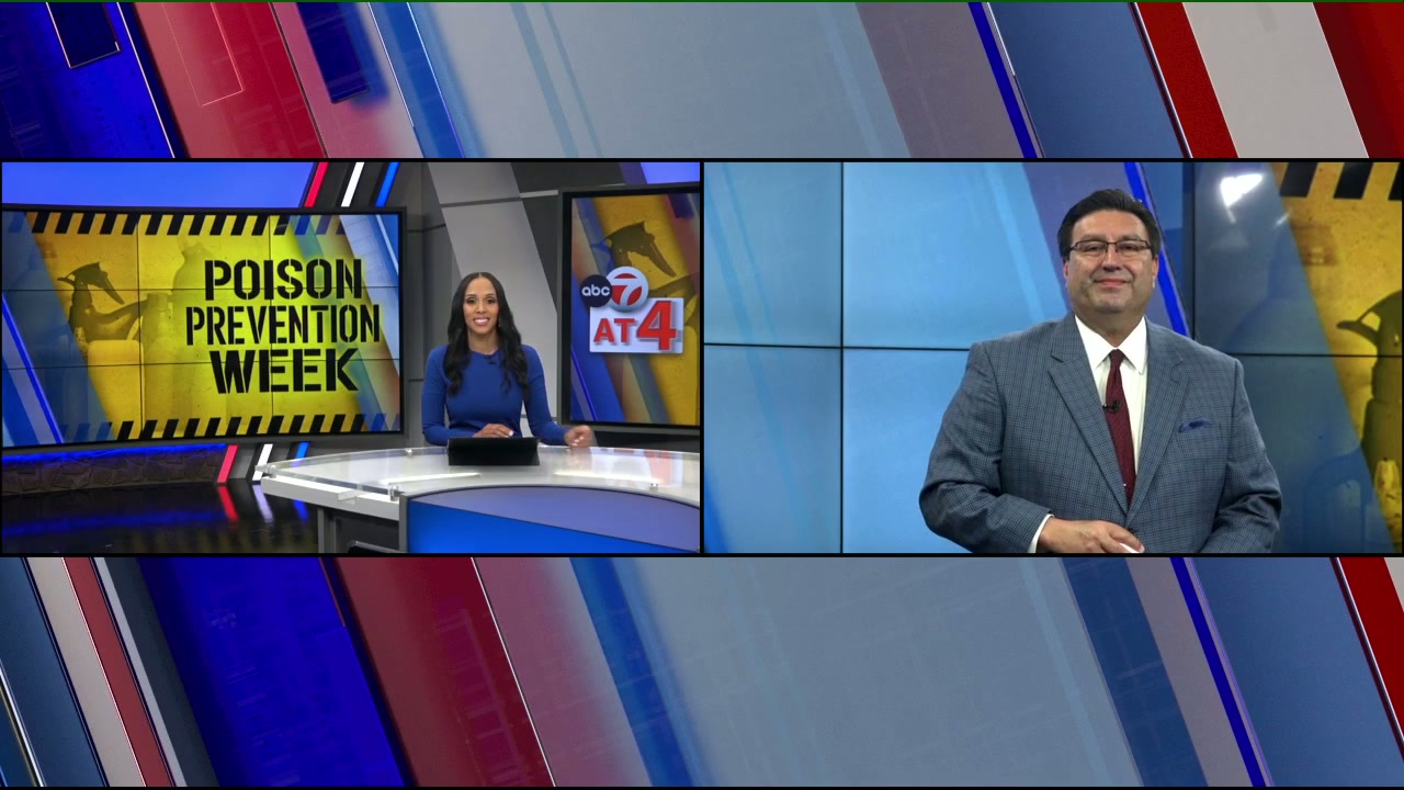 ABC-7 at 4: Spotlight on National Poison Prevention Week: Protecting Families