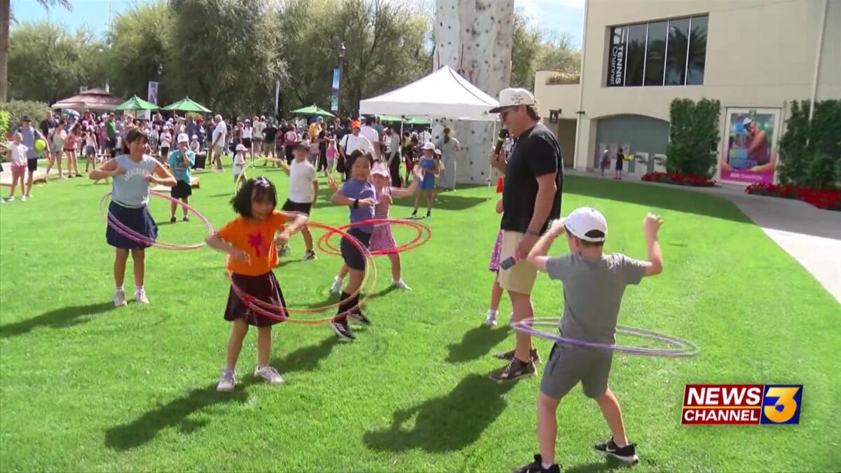 BNP Paribas Open’s Family Day kicks off two weeks of Tennis Paradise