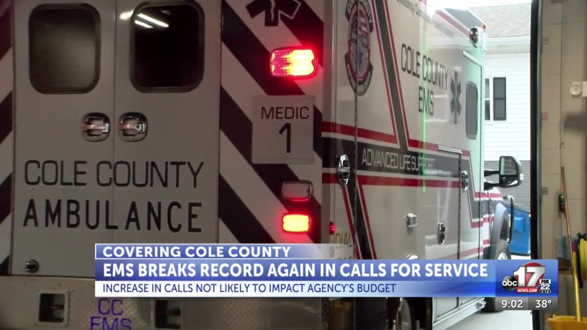 Cole County EMS sees increase in calls for service in 2025