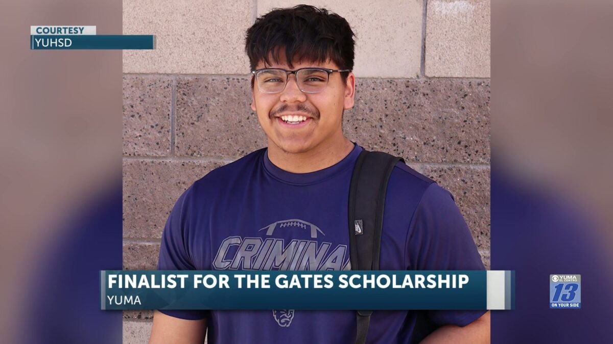 Yuma High student named finalist for Gates Scholarship