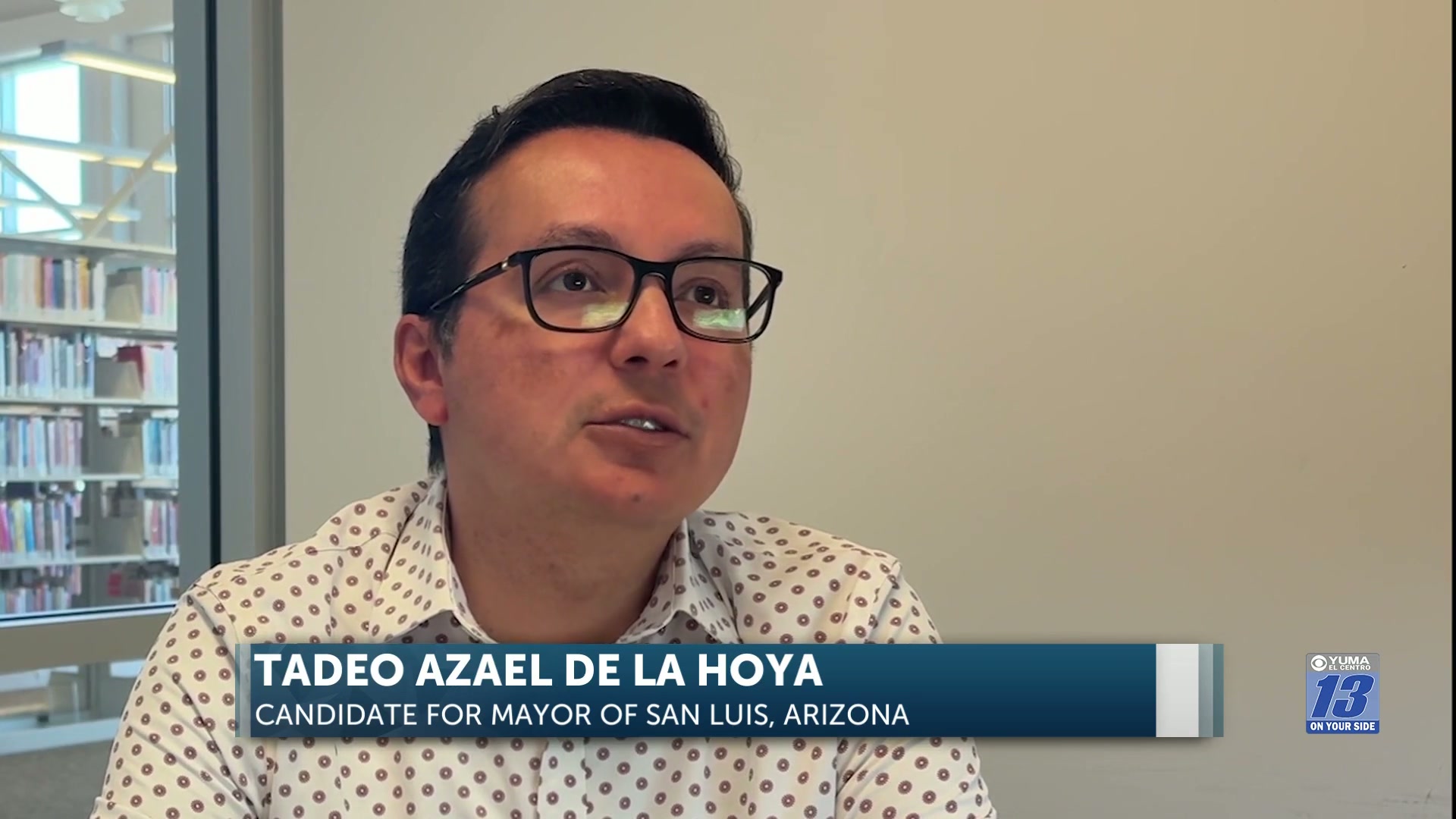 Tadeo De La Hoya announces run for Mayor of San Luis