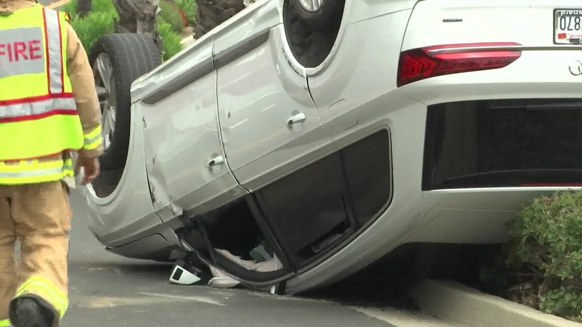 Two Drivers Involved in Vehicle Rollover Along Shoreline Drive