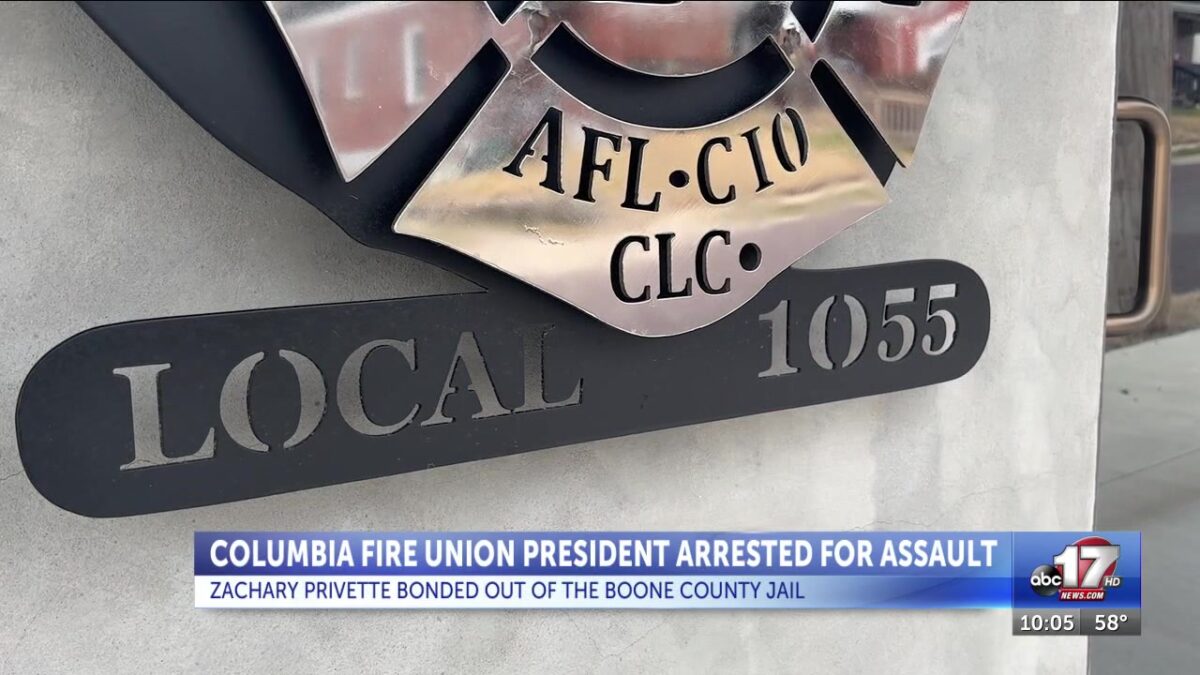 Columbia firefighter union president bonds out of jail after Monday arrest