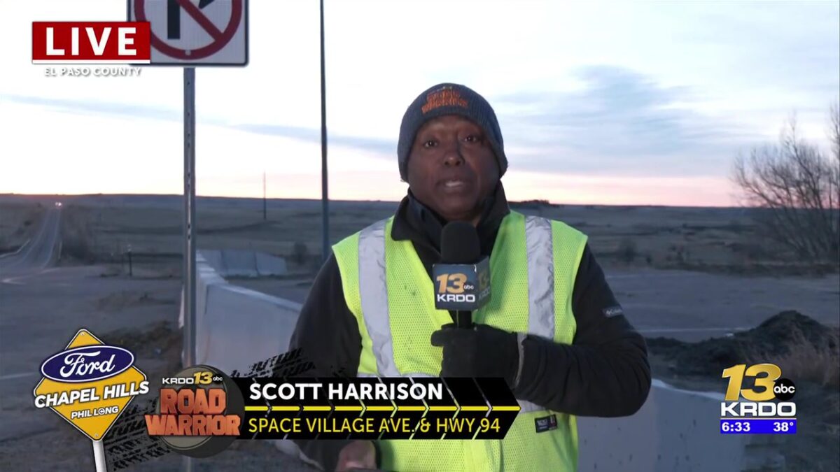 Viewer asks why east end of Space Village Avenue in El Paso County remains closed for extended period