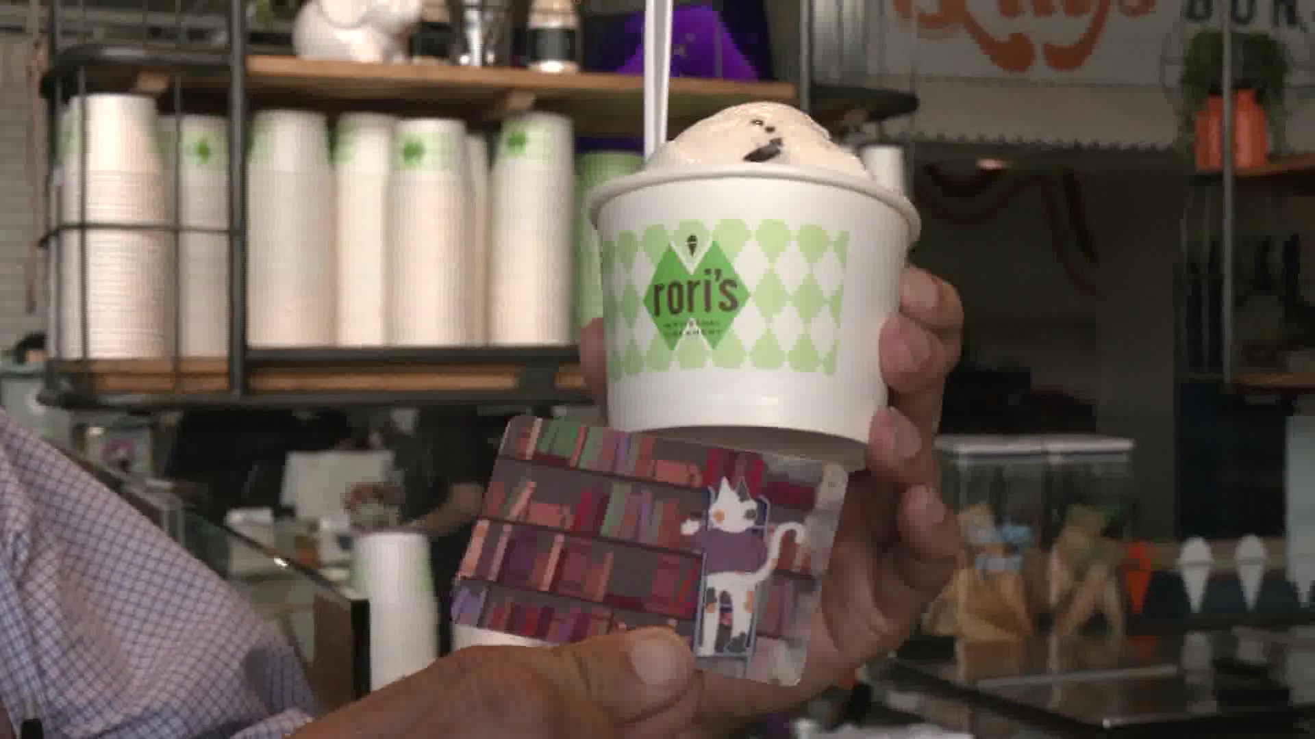 Rori’s Rewards Library Lovers with a Free Scoop