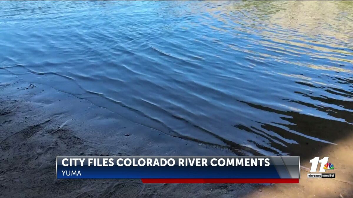 Yuma City Council submits comments on Colorado River’s future