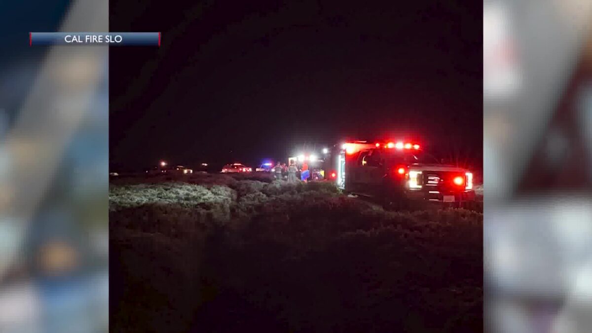 Man rescued after falling down cliff near San Luis Obispo bluff trail