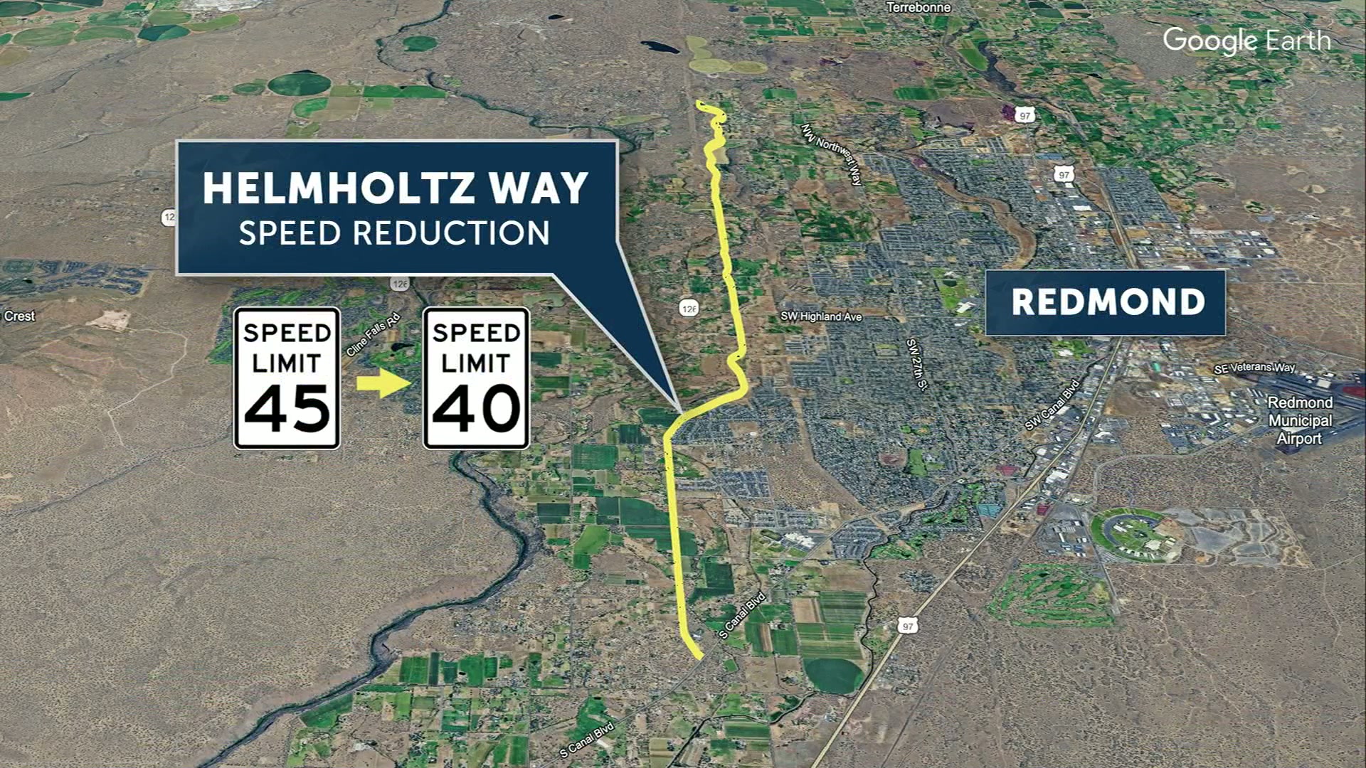 ODOT panel to weigh Redmond and Deschutes County request to reduce Helmholtz Way speed limit