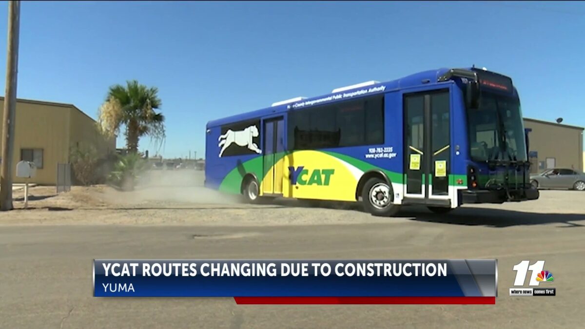 YCAT routes change due to construction