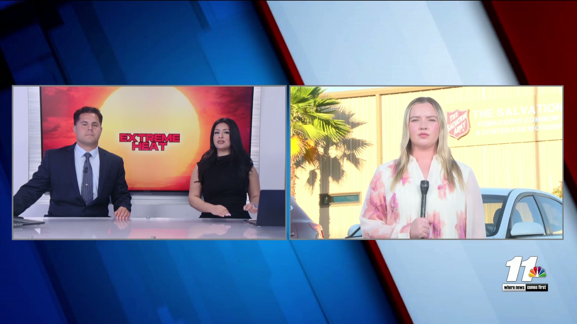 Yuma Salvation Army sets up cooling center amid extreme heat