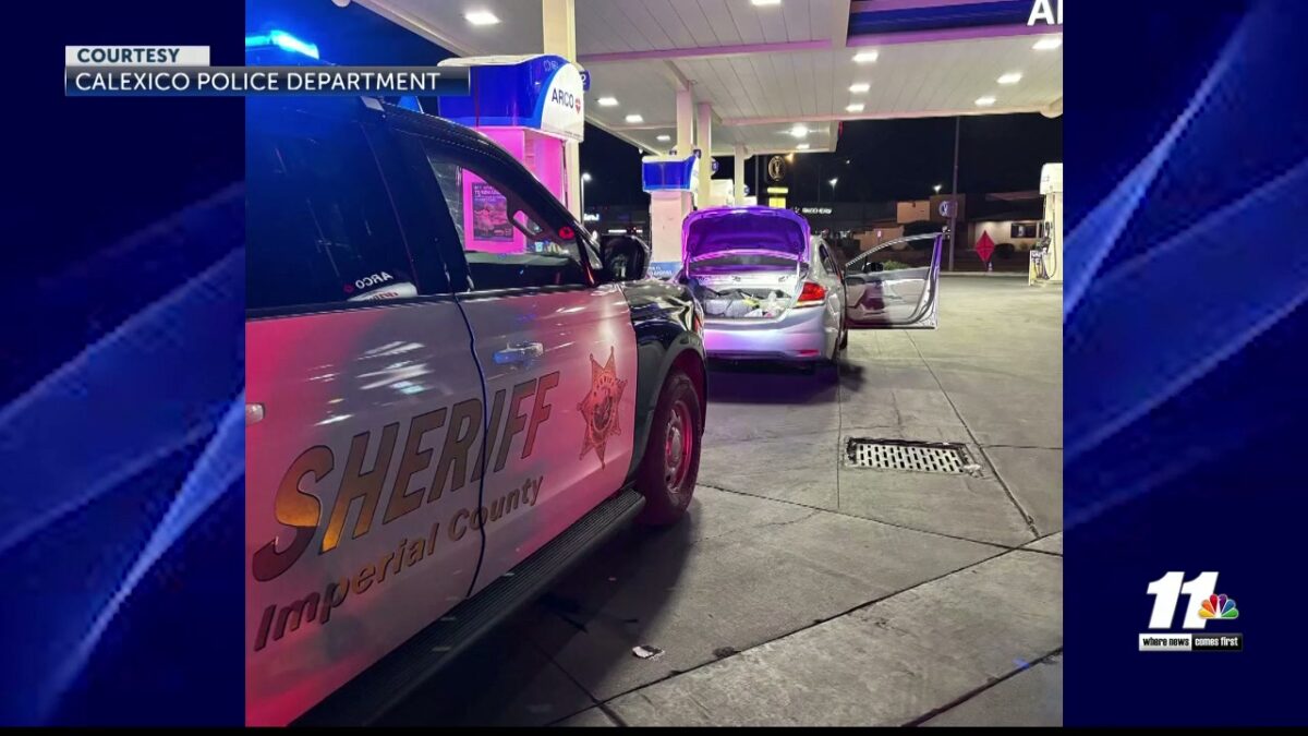 Two arrested at Calexico Port of Entry following pursuit