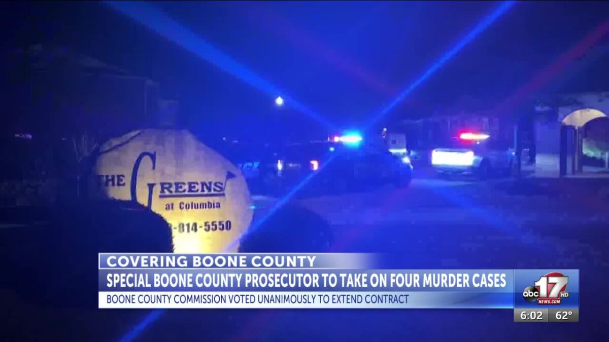 Boone County Commissioners approve contract amendment for special prosecutor to work on murder cases
