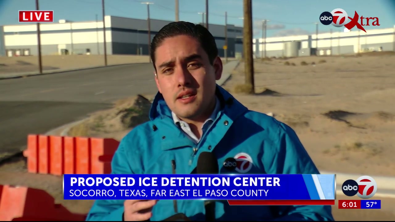 County of El Paso raising concerns over proposed ICE detention center in Socorro