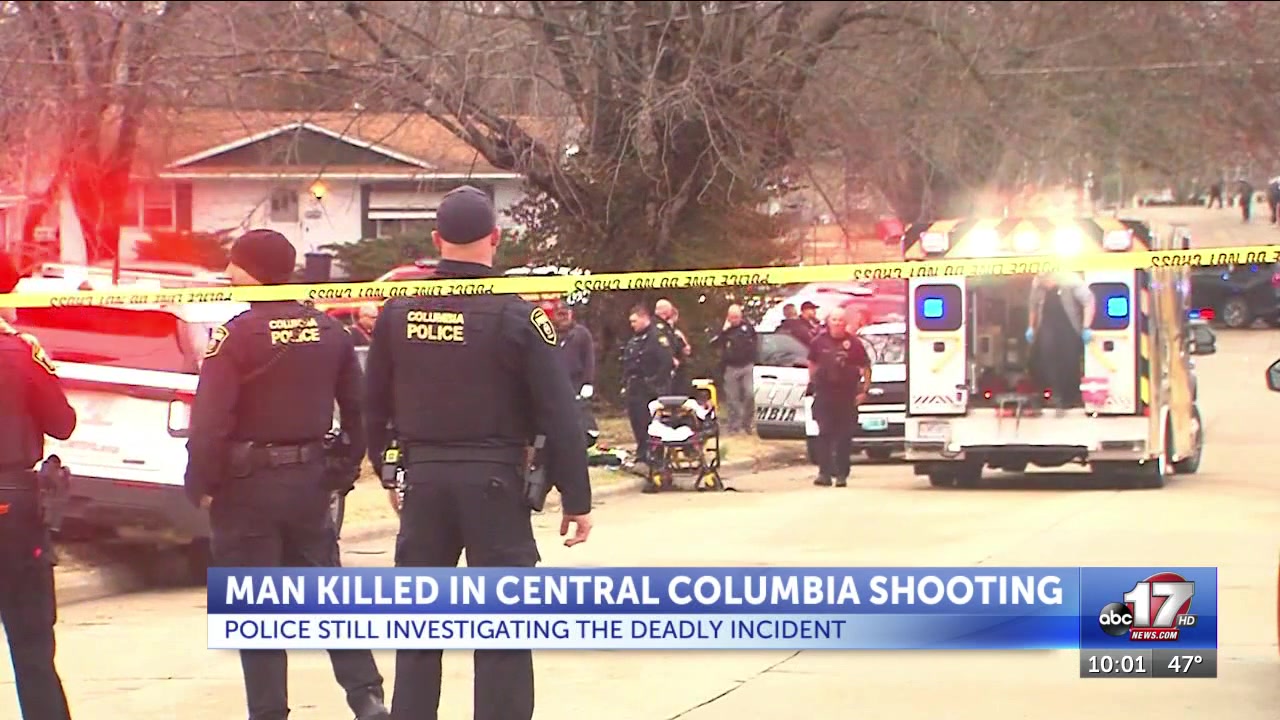 Man dead after central Columbia shooting