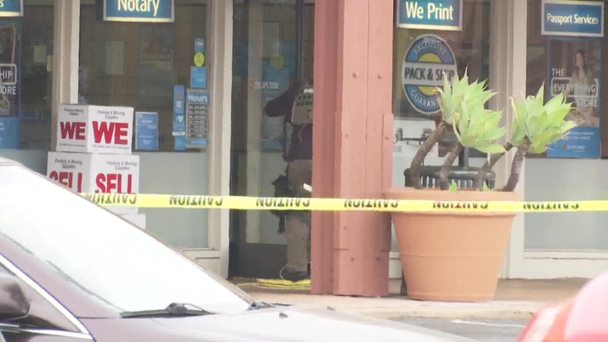 Package containing fire extinguisher explodes at Carpinteria UPS store