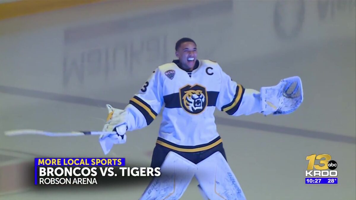 The Colorado College hockey plays their final home game of the season