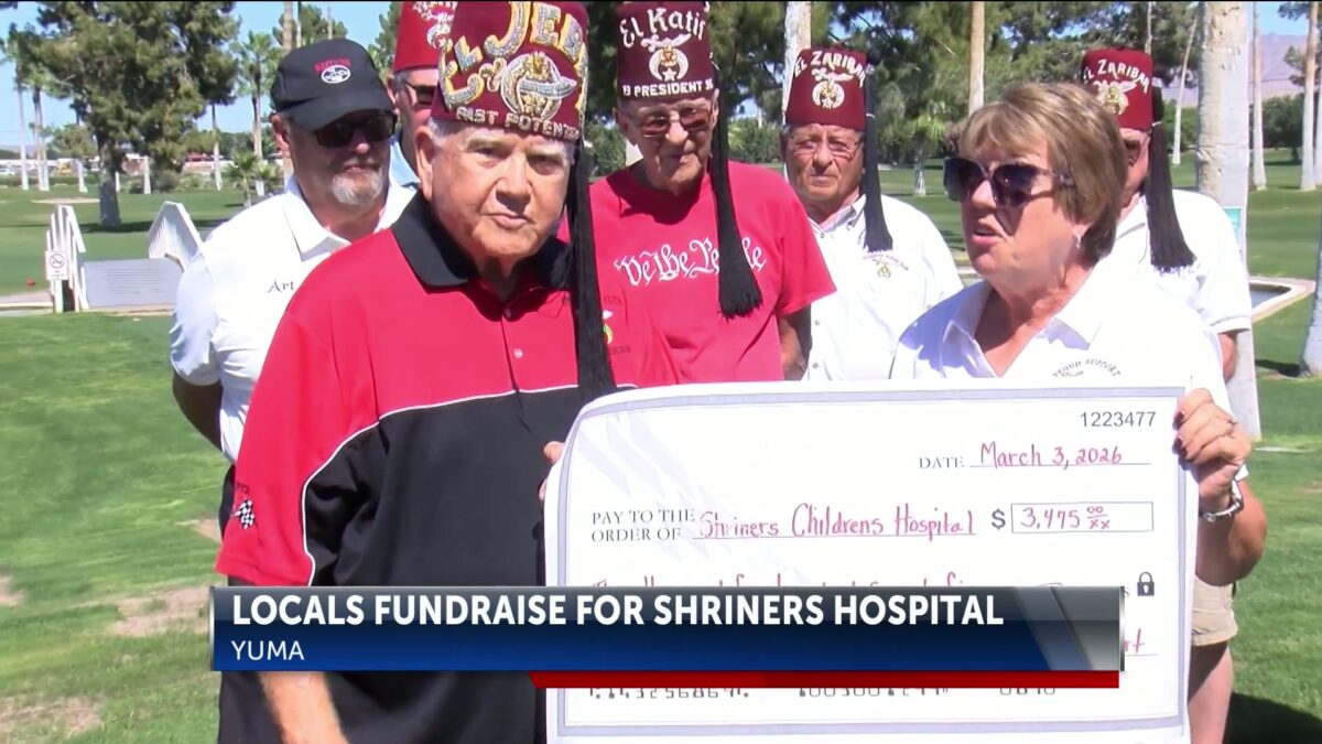 Westwind RV & Gold Resort fundraises for Shriners Hospital for Children