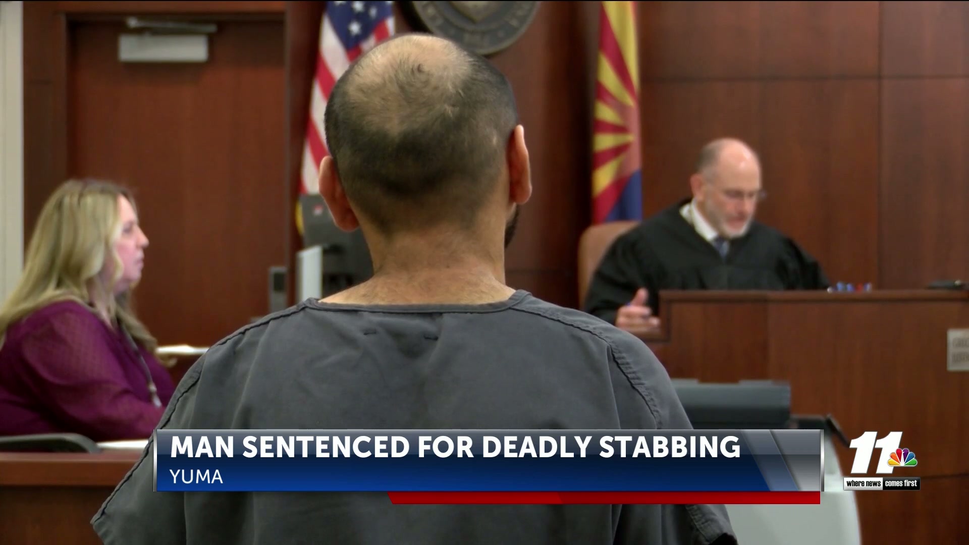 Man involved in deadly stabbing in Yuma sentenced