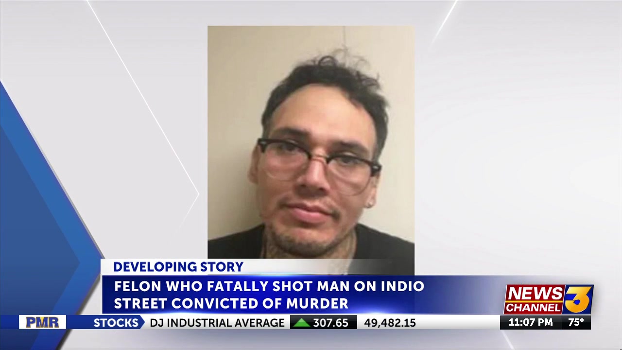 Felon who fatally shot man on Indio street convicted of murder