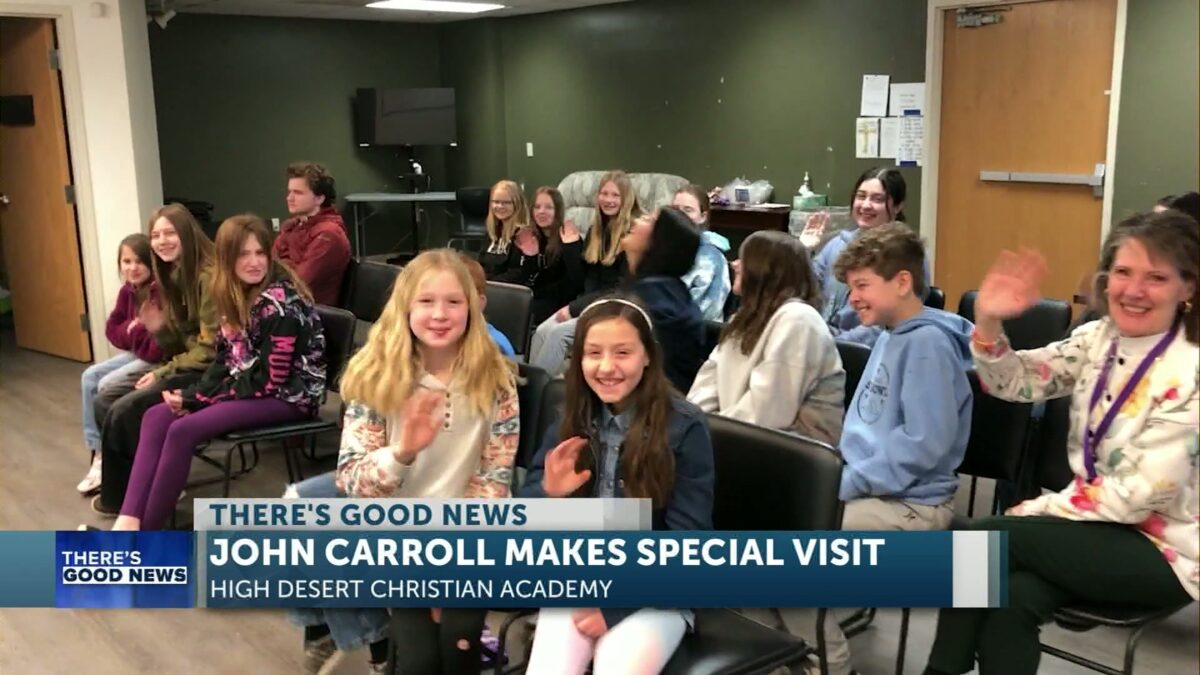 Let’s Talk Weather: John Carroll visits High Desert Christian Academy in Prineville