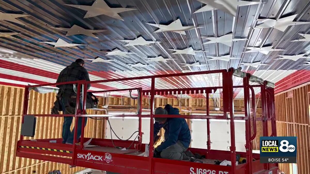 Rigby’s All-American Barn: Family raises star-spangled tribute to America’s 250th anniversary