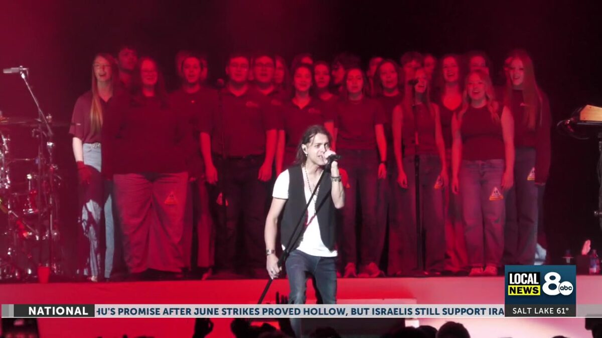 Foreigner and Rigby High School Choir Rock the House