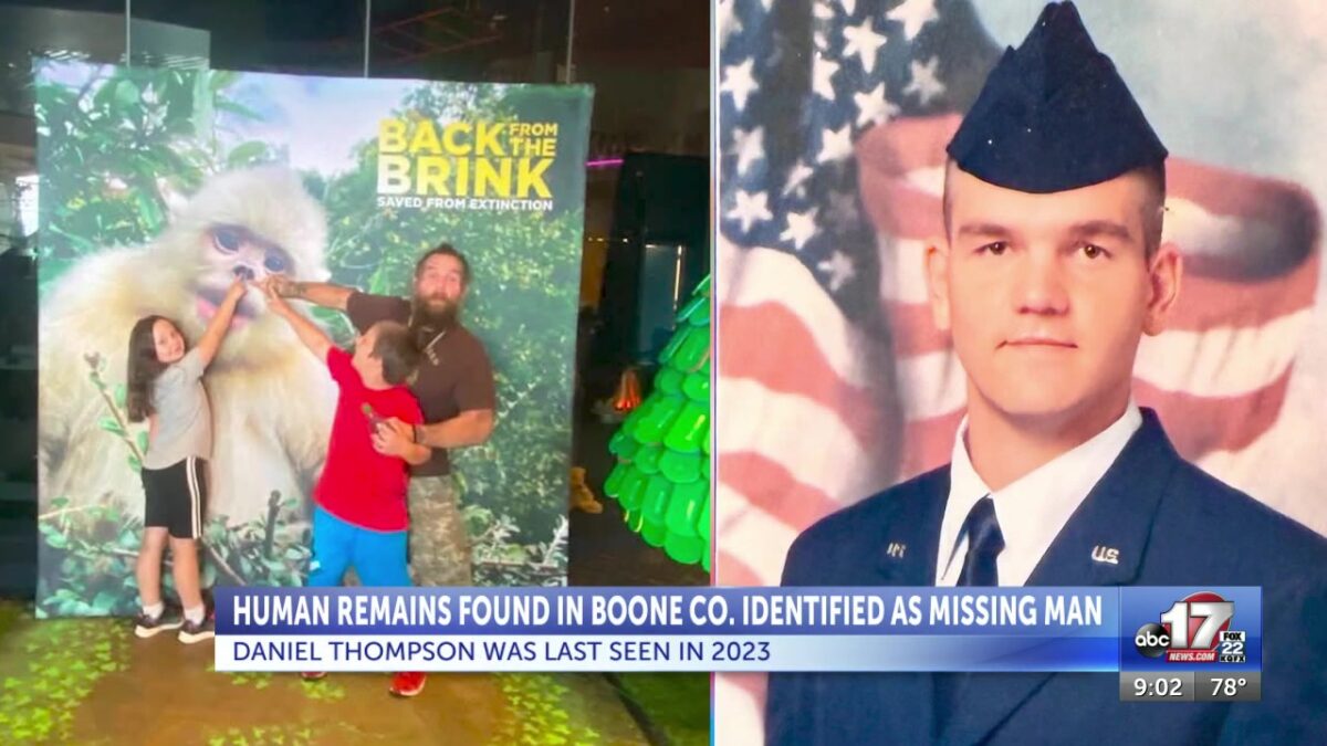 Human remains found last year at Rocky Forks Conservation Area were identified as missing Columbia man