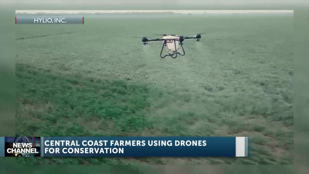 Central Coast Now Using Drones For Conservation-Friendly Farming
