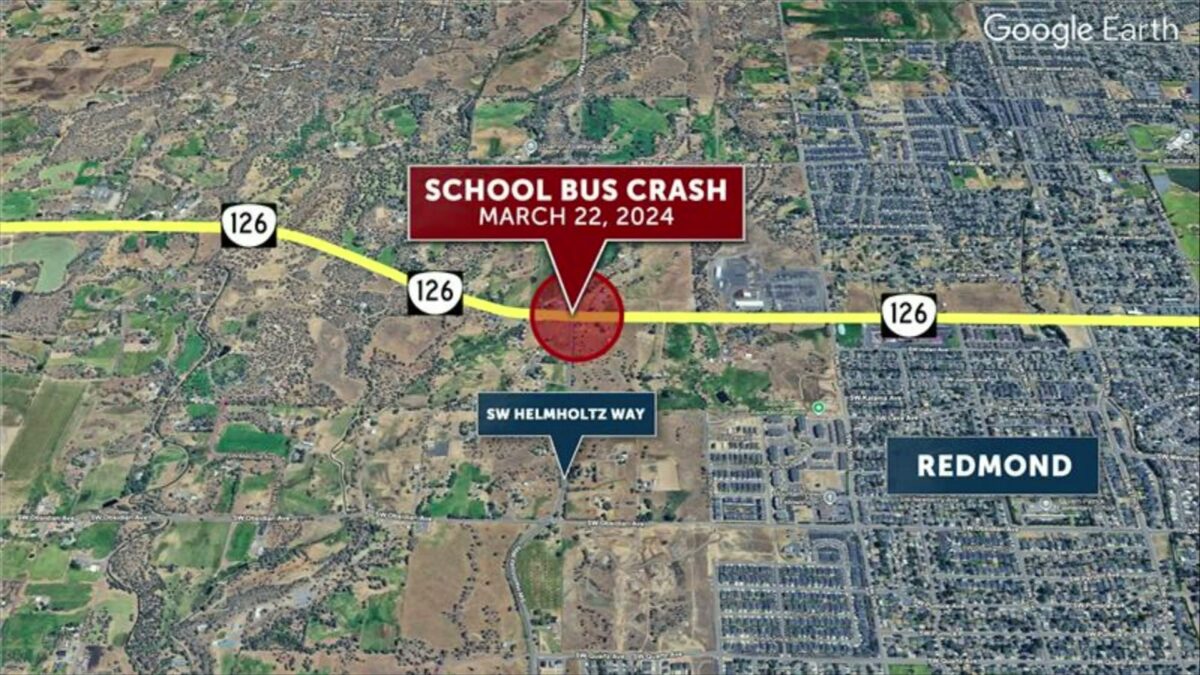 Culver woman pleads guilty in SUV crash into school bus in Redmond