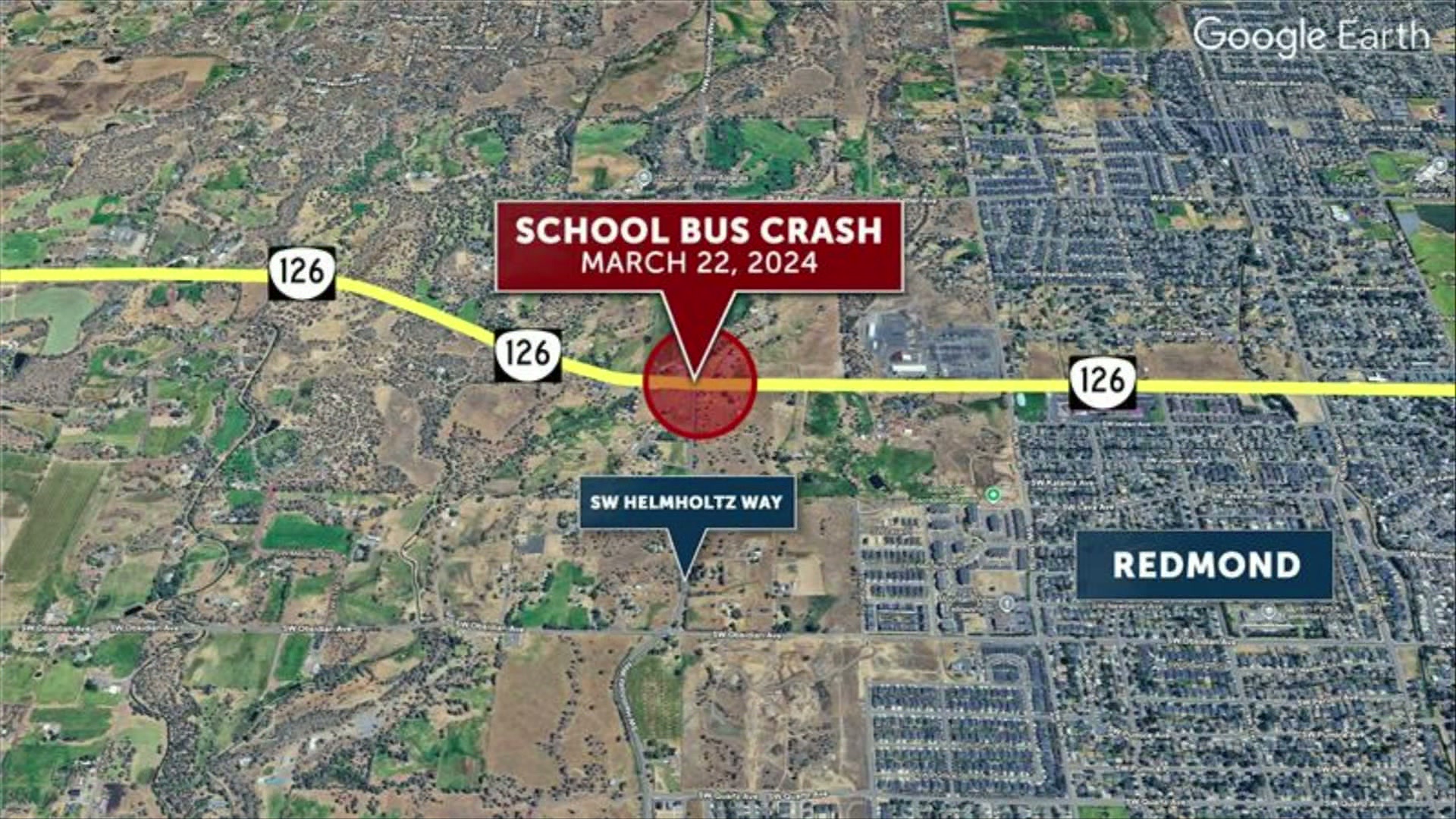 Culver woman pleads guilty in SUV crash into school bus in Redmond