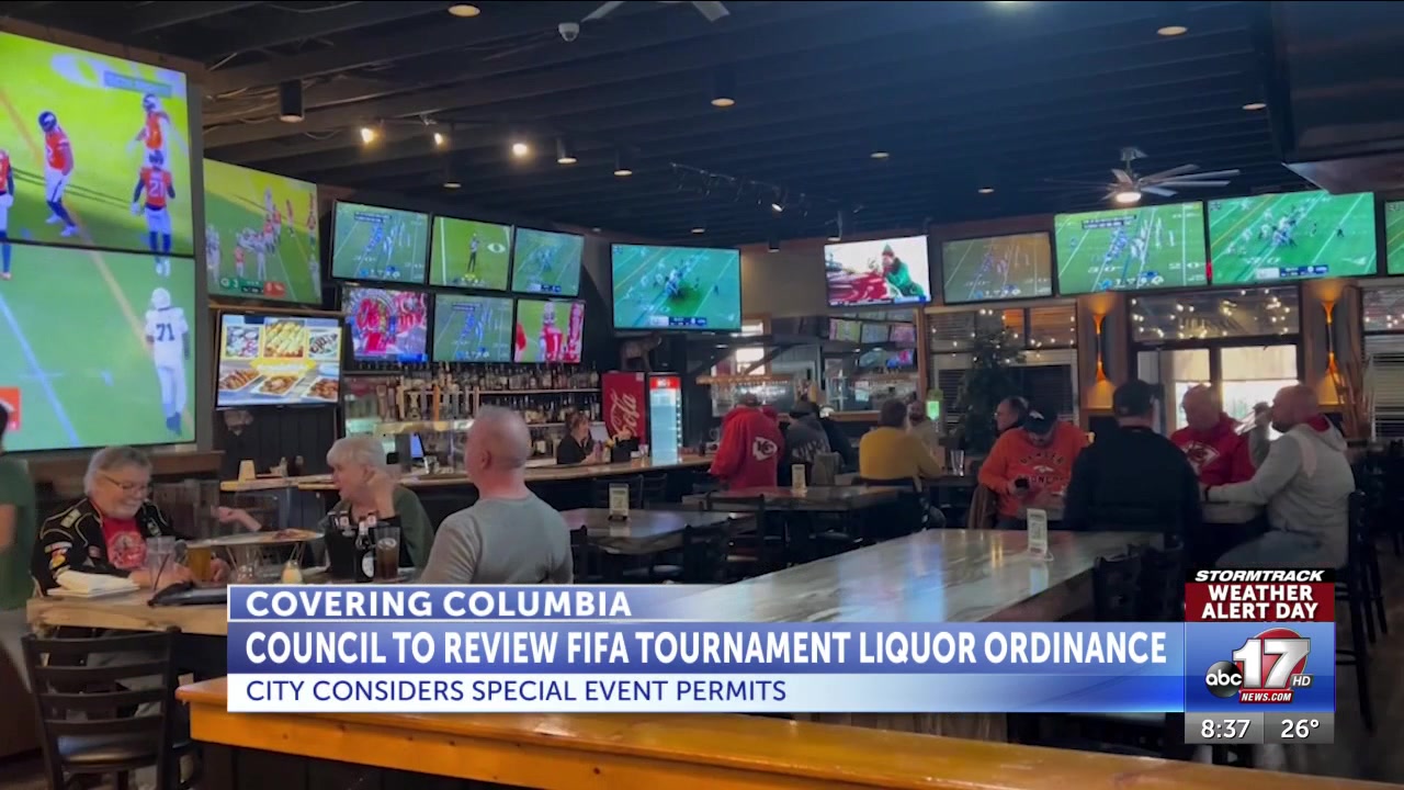 Columbia City Council to consider alcohol permits for 2026 World Cup