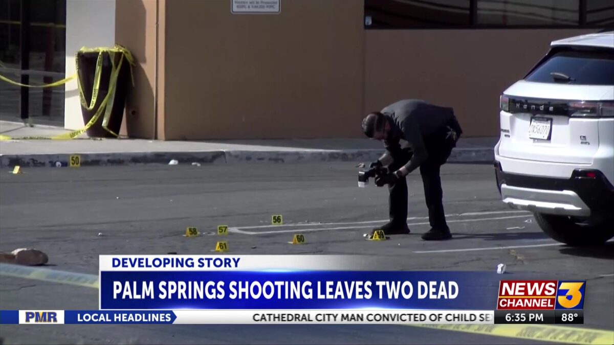 Two dead in Palm Springs motorcycle club shooting