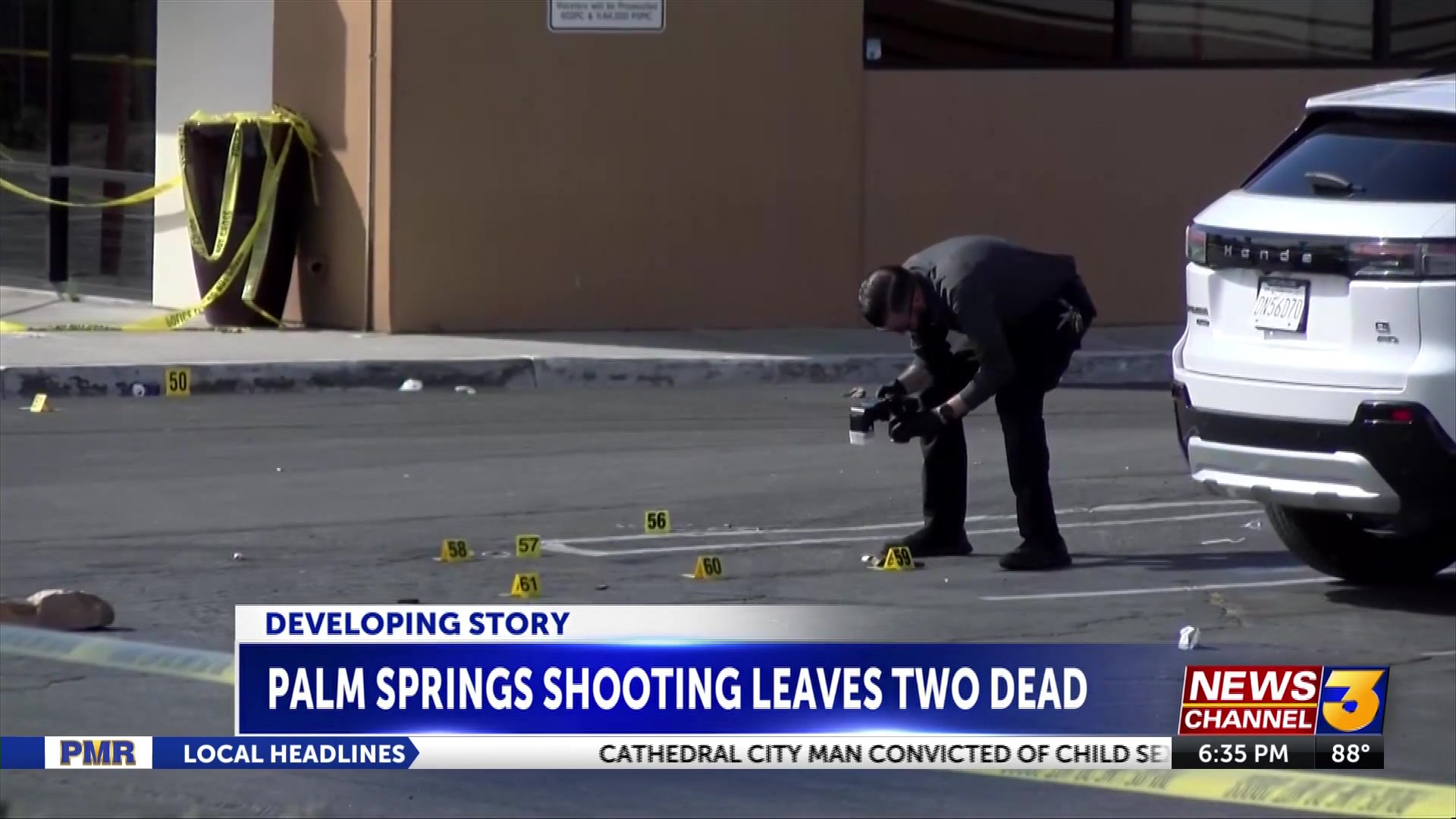 Two dead in Palm Springs motorcycle club shooting