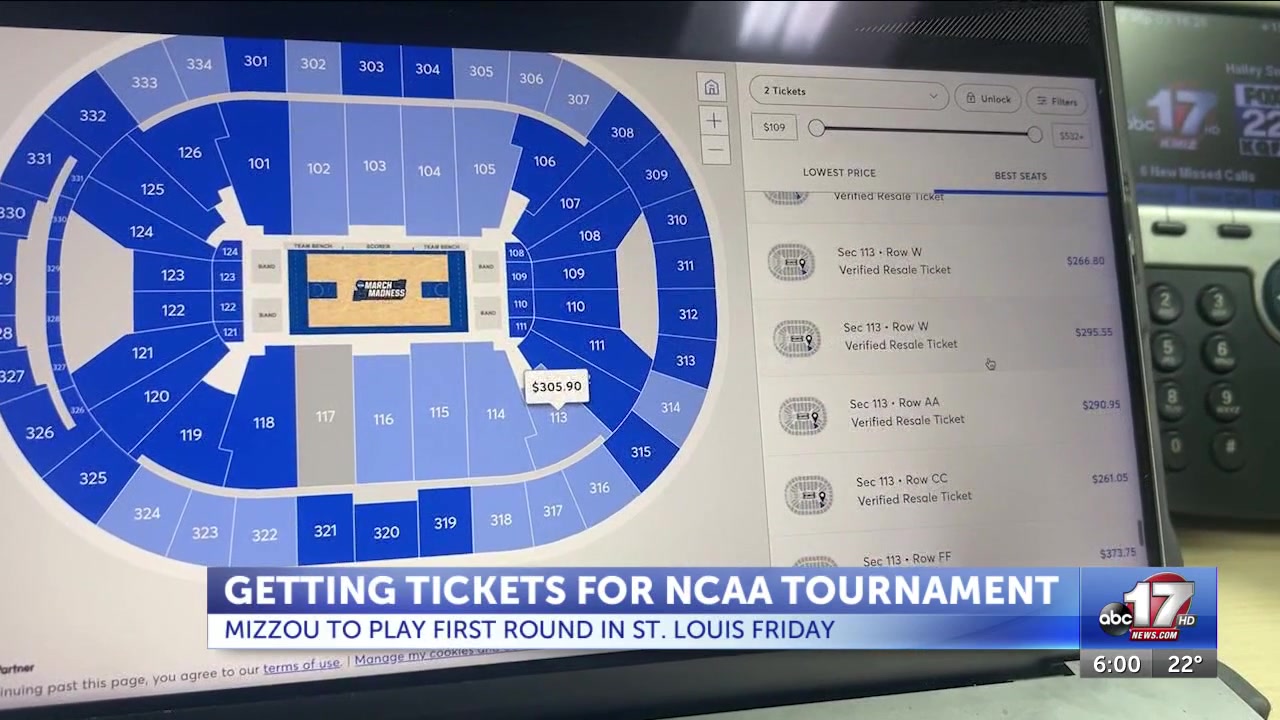 Area experts give safe ticket-buying tips ahead of  Mizzou’s March Madness game in St. Louis