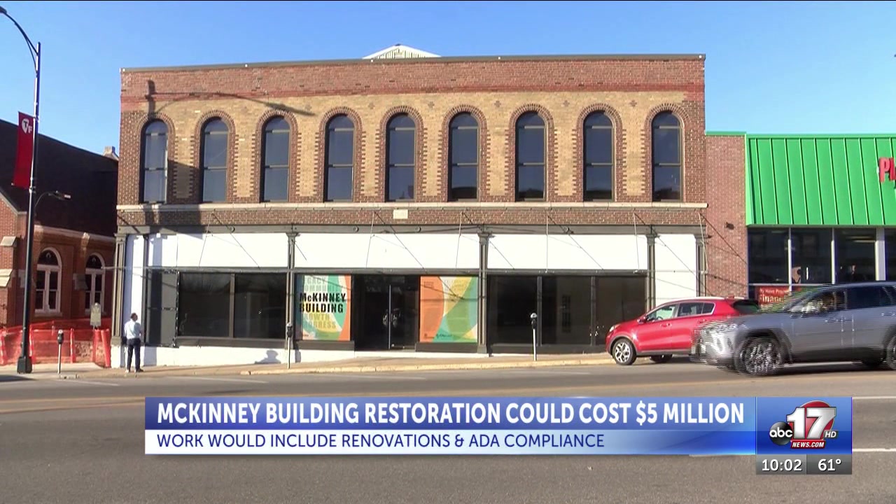 McKinney Building feasibility study puts $5.3M  estimate before council