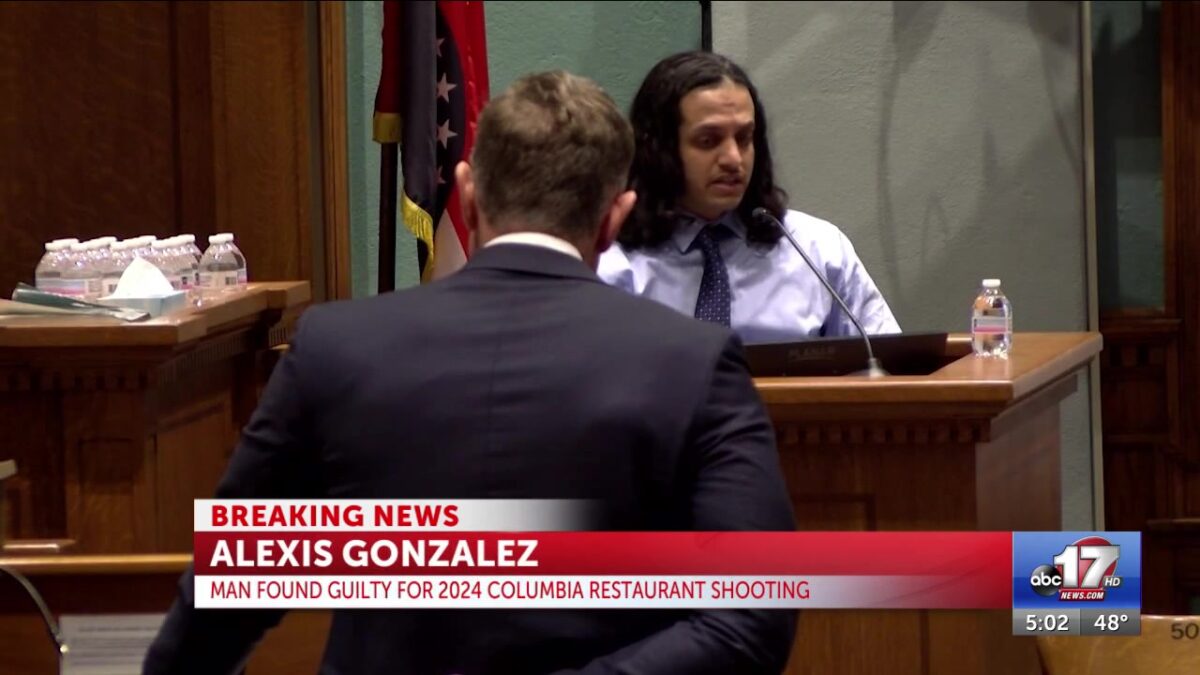 Jury recommends max sentence on reduced assault charge in Columbia restaurant shooting