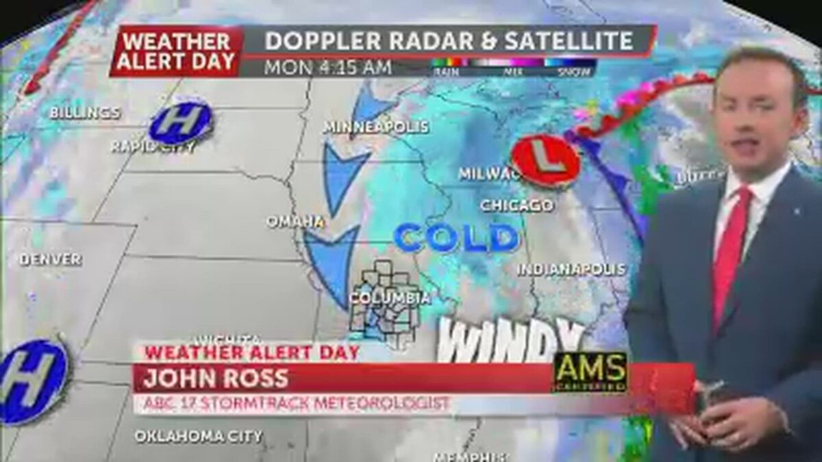Weather Alert Day: Dangerous cold to start Monday