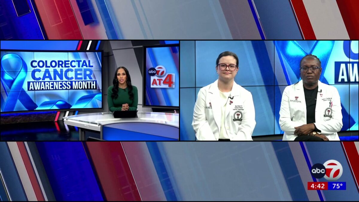 ABC-7 AT 4: Local Doctors Spotlight Colorectal Cancer Awareness Month This March