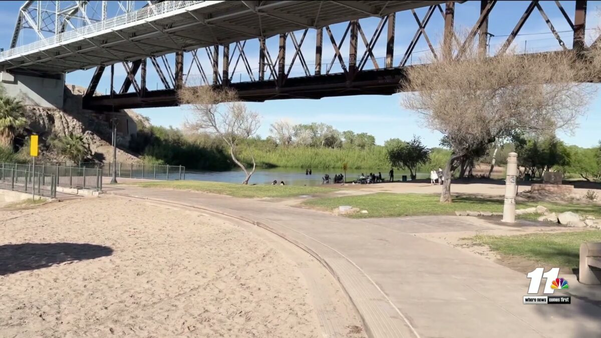 Locals react to early year heat wave