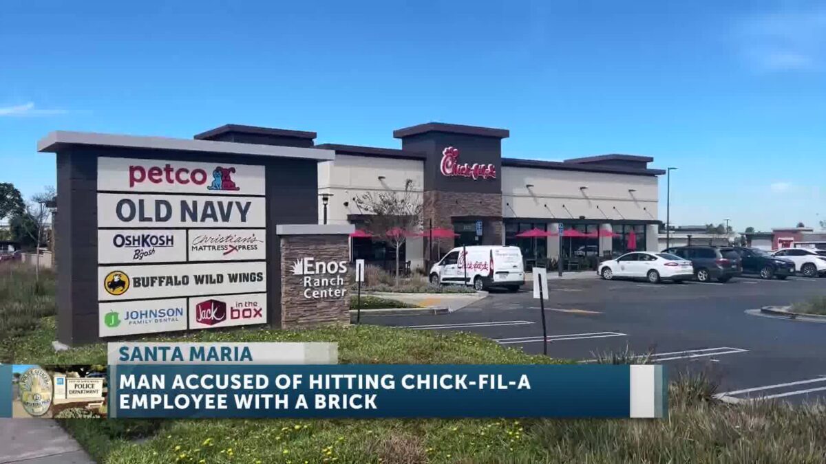Police Arrest Man for Attempted Murder at Santa Maria Chick-fil-A