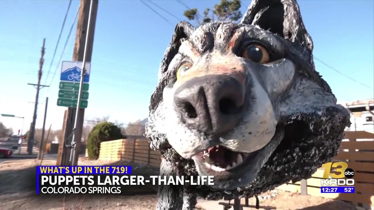 Artist fueled by brother’s memory to create puppets larger-than-life