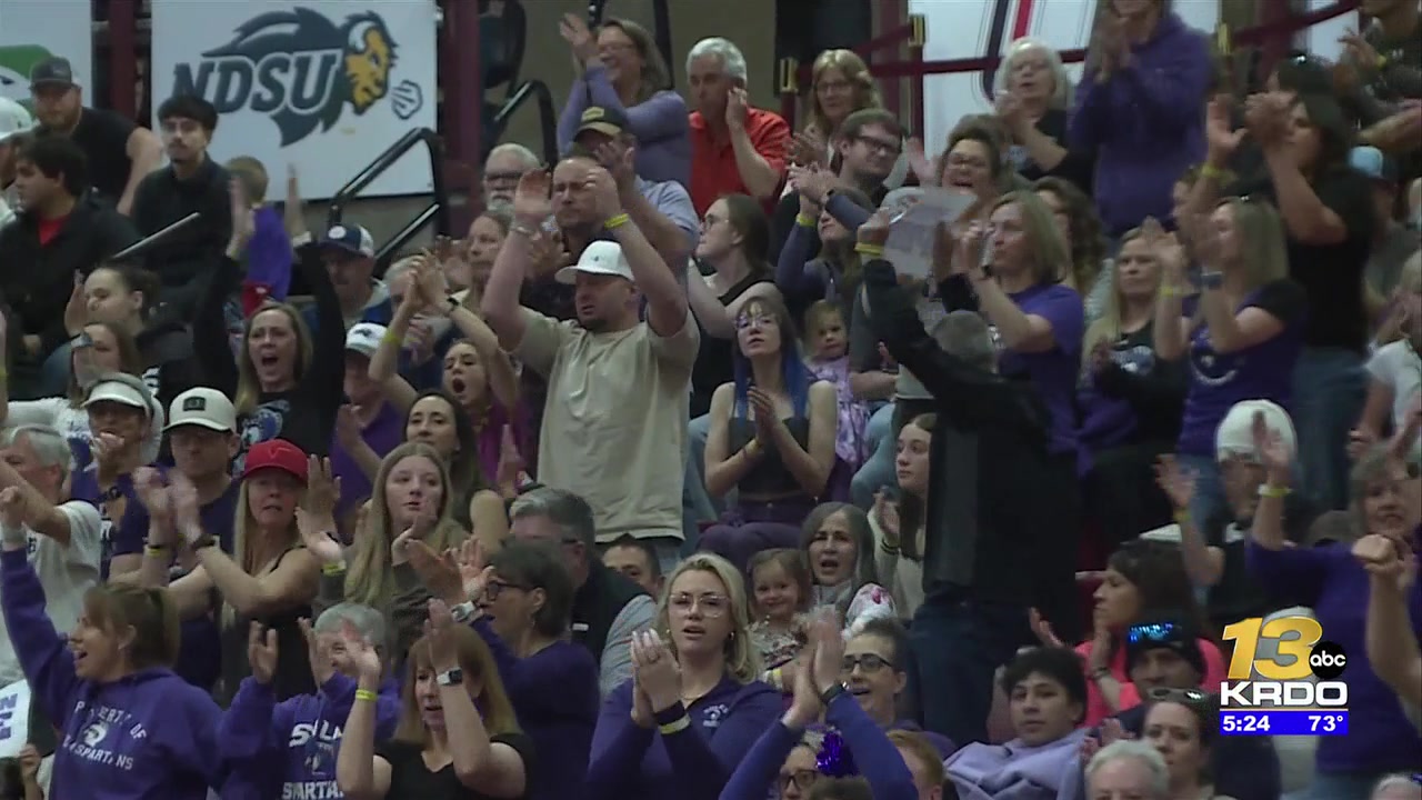 The Salida girls basketball team wins the Class 3A state championship
