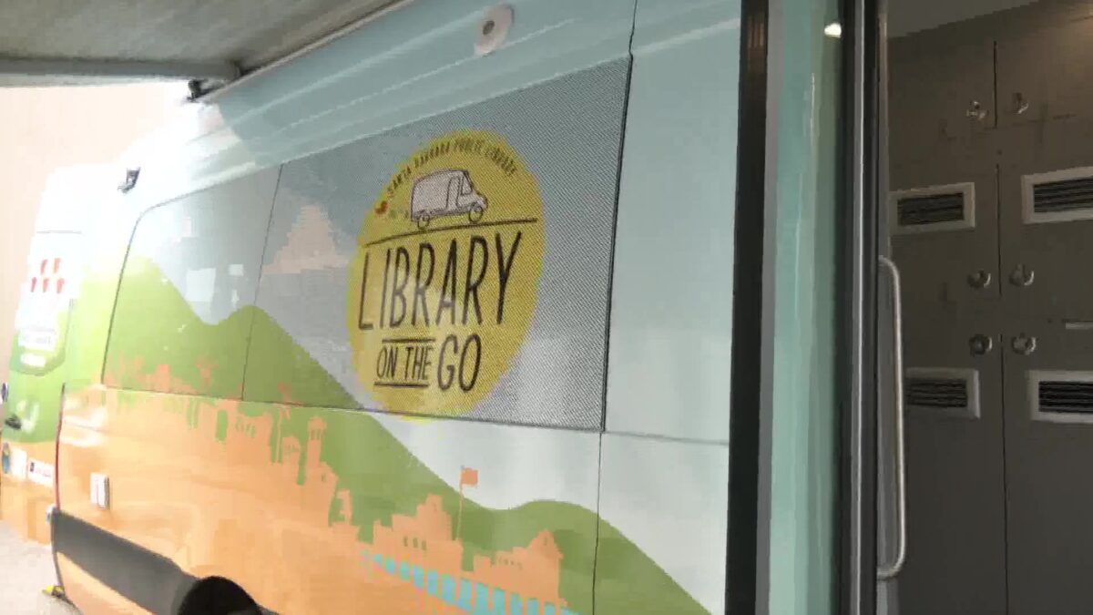 Santa Barbara’s “Library on the Go” Expands with New Van