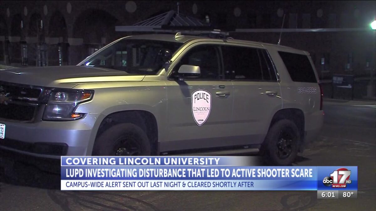 Lincoln University Police investigating disturbance that led to campus-wide active shooter alert