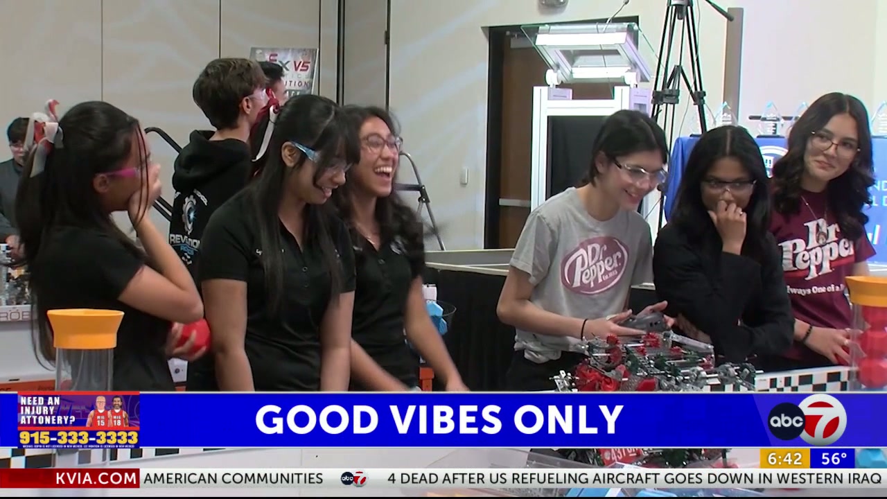 Good Vibes Only: High School robotics promotes teamwork and friendship