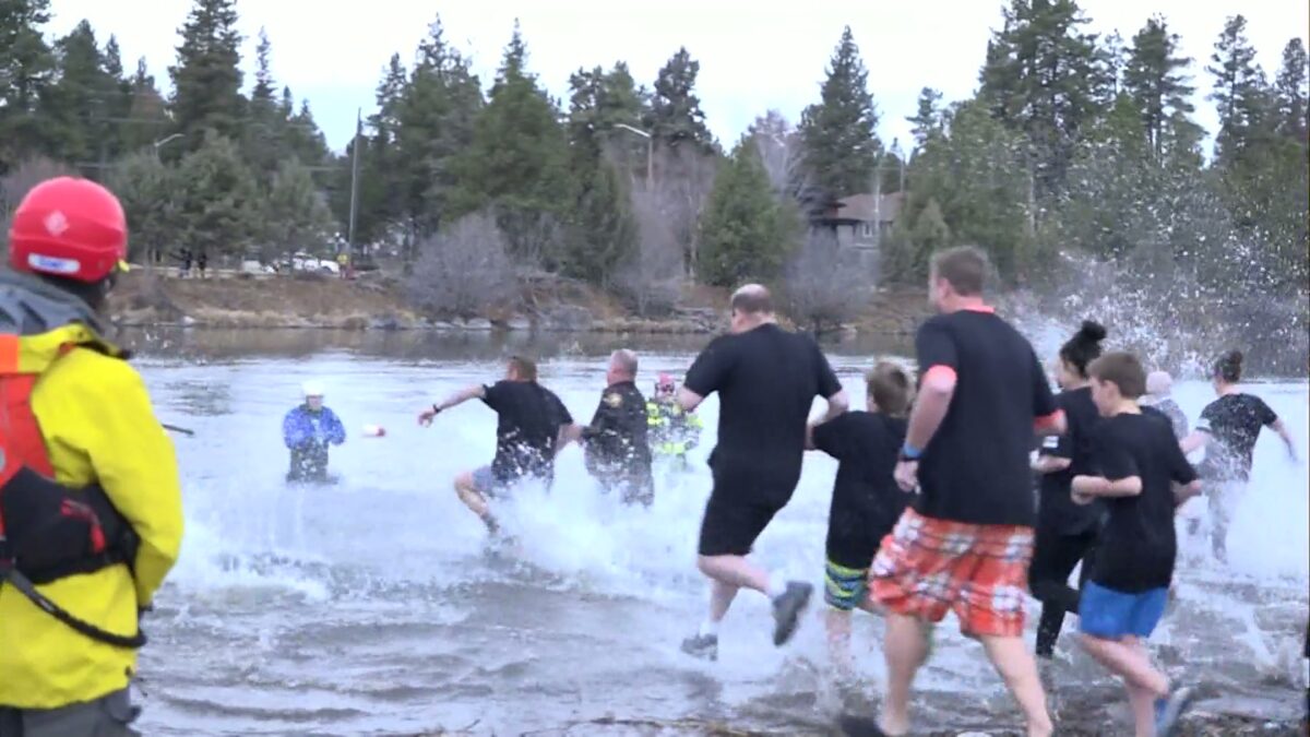 Record turnout at Bend’s annual Polar Plunge to support Special Olympics Oregon
