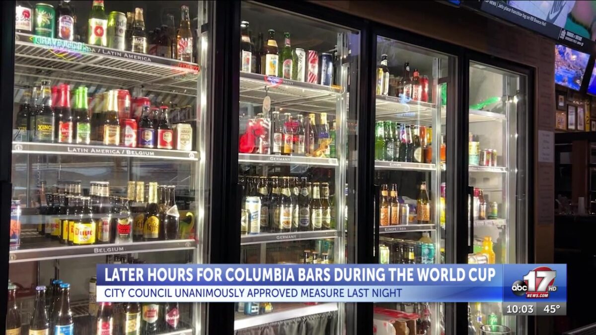 Columbia bars support extended World Cup serving hours