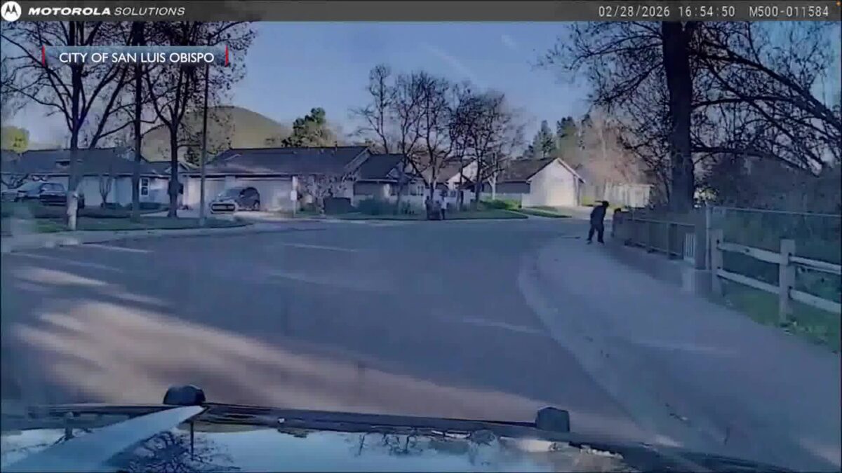 San Luis Obispo police release video and information on officer involved shooting